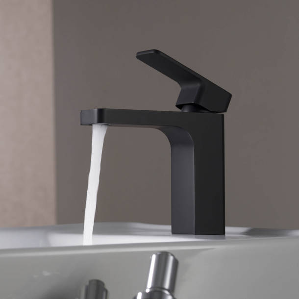 KIBI USA Cube Widespread Faucet 2handle Bathroom Faucet with Drain Assembly & Reviews Wayfair